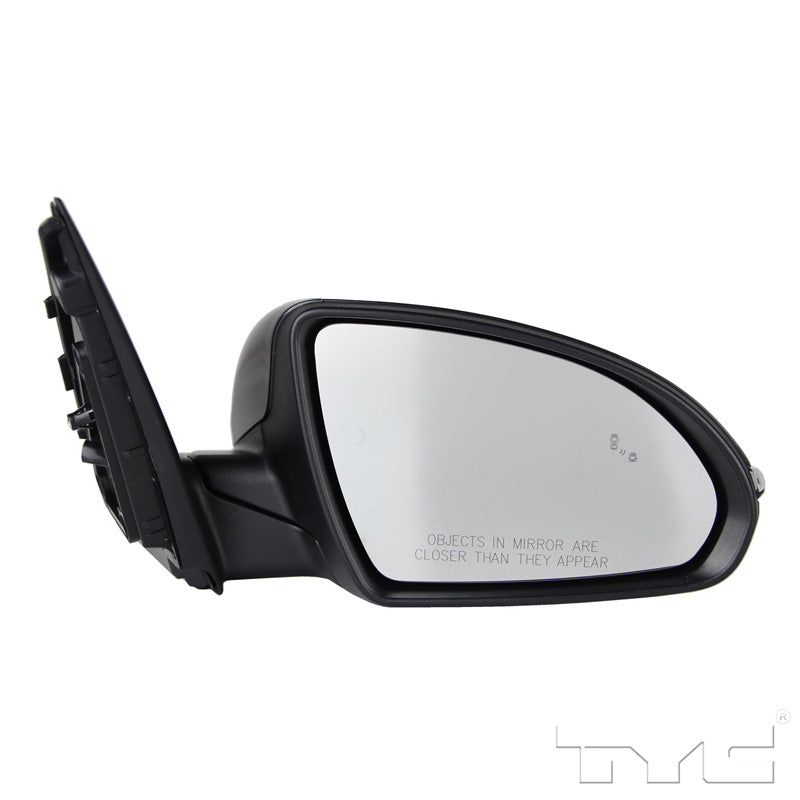 Kia Passenger Side Mirror with OEM #  87620 D5110 TYC #  8170971