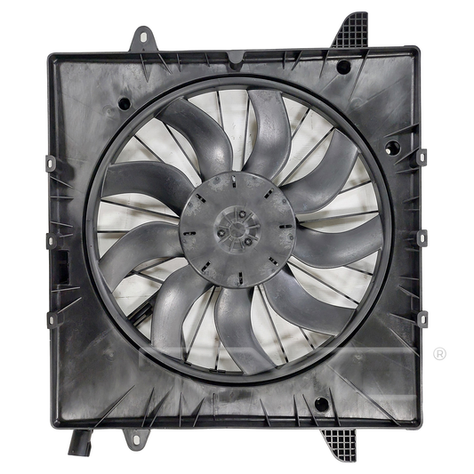 TYC Cooling Fan Assembly for Chevy Blazer 2020-2025 wo Tow OEM # 84298712