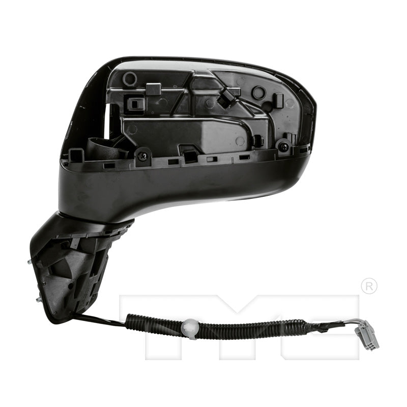 Honda Driver Side Mirror with OEM #  76251-TR4-A01ZH TYC #  4711132