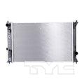 Ford Mercury Radiator with OEM #  BE5Z 8005 F TYC #  13126