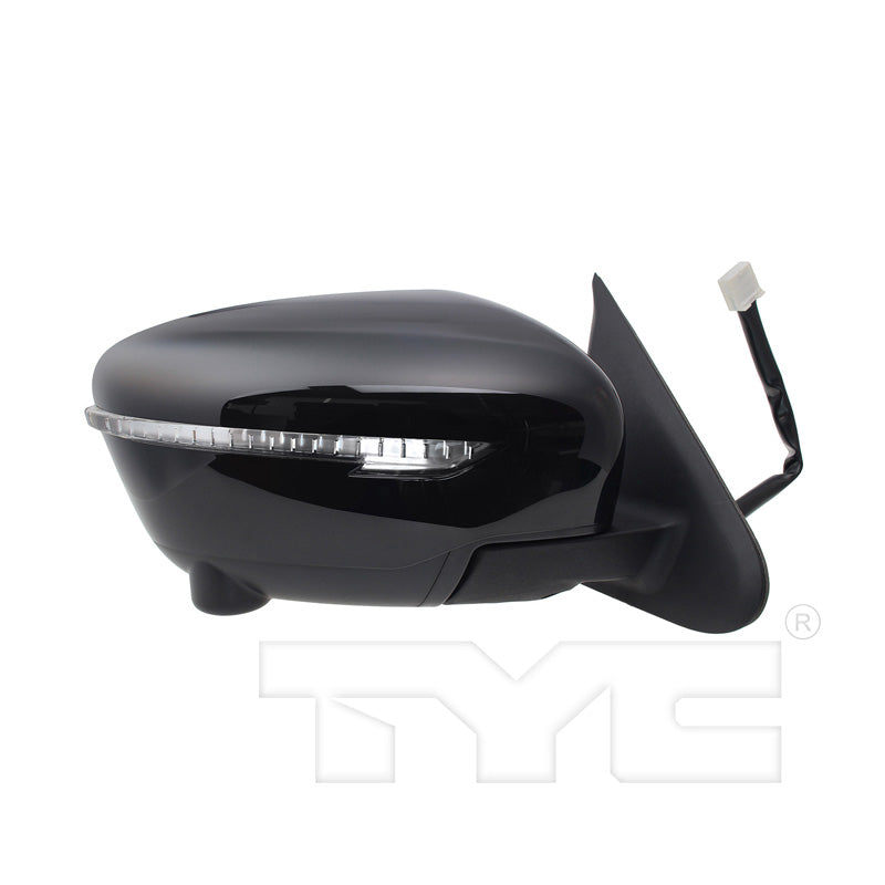 Nissan Passenger Side Mirror with OEM #  96301-3YM5A TYC #  5820061