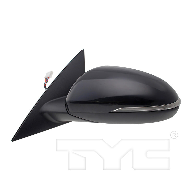 Kia Driver Side Mirror with OEM #  87610-D5040 TYC #  8170252
