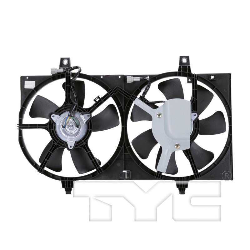 TYC Cooling Fan Assembly for Nissan Sentra 2000-2001 w/ A/C OEM # 21481-6M100