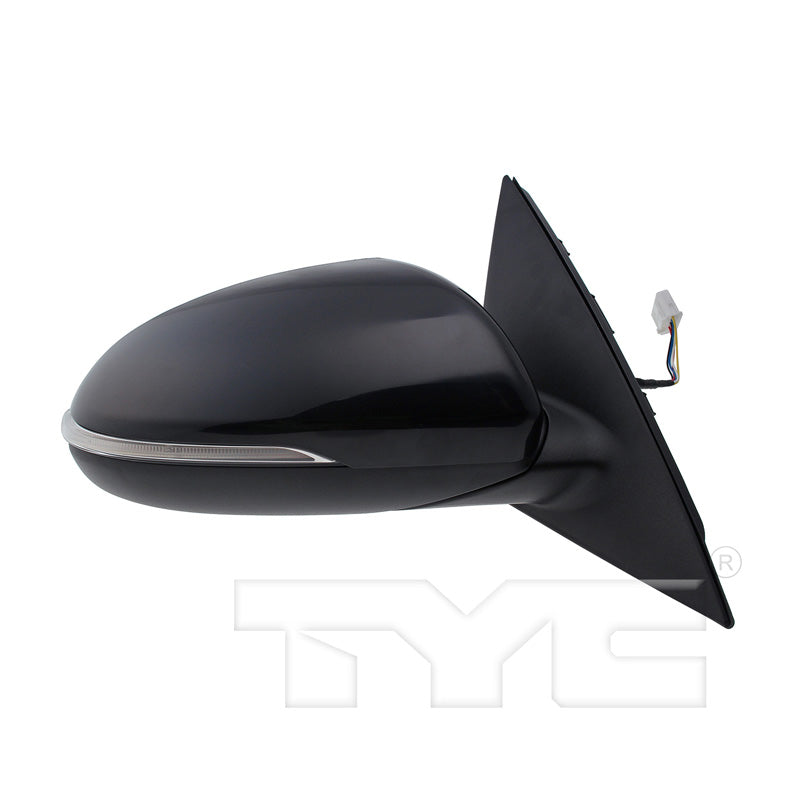 Kia Passenger Side Mirror with OEM #  87620 D5000 TYC #  8170231
