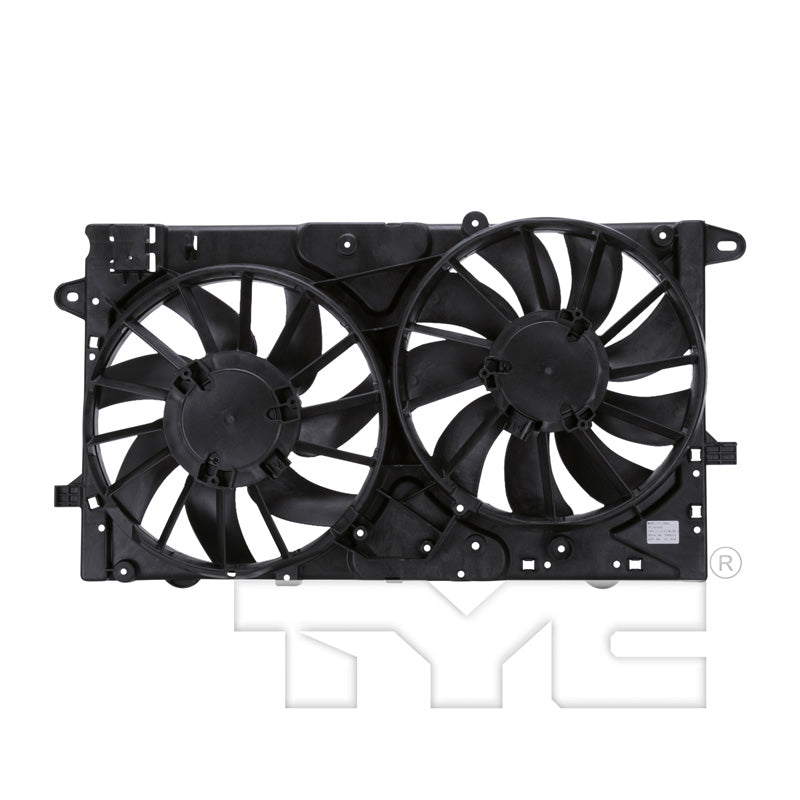 TYC Cooling Fan Assembly for Chevrolet Malibu 2013-2015 OEM # 20970656