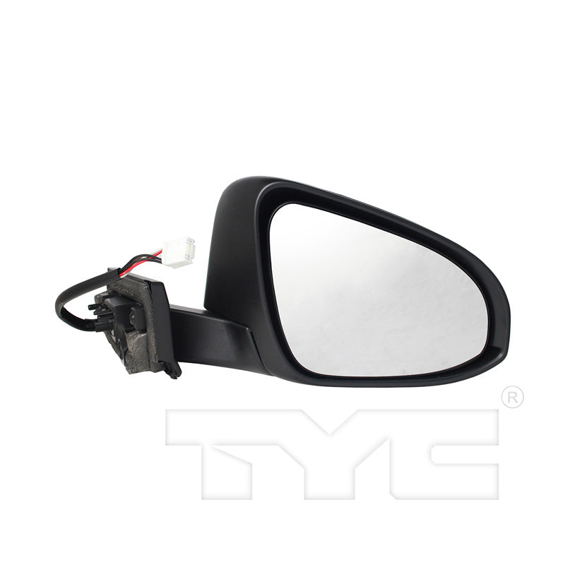 Toyota Passenger Side Mirror with OEM #  87910-F4040 TYC #  5450051