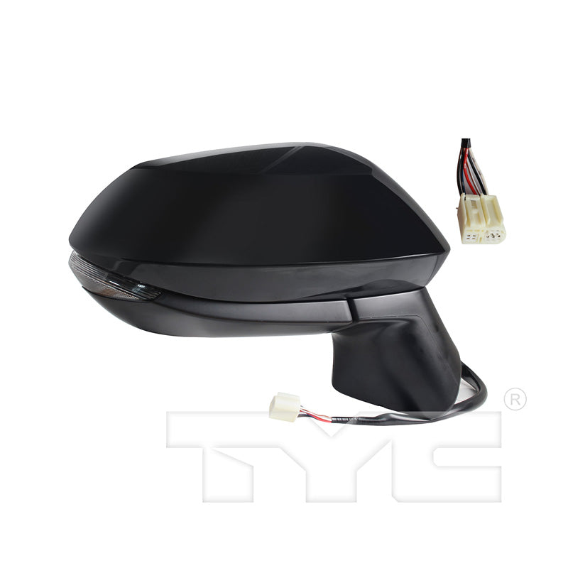 Toyota Passenger Side Mirror with OEM #  87910-12F90 TYC #  5230771