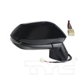 Toyota Passenger Side Mirror with OEM #  87910-12F90 TYC #  5230771