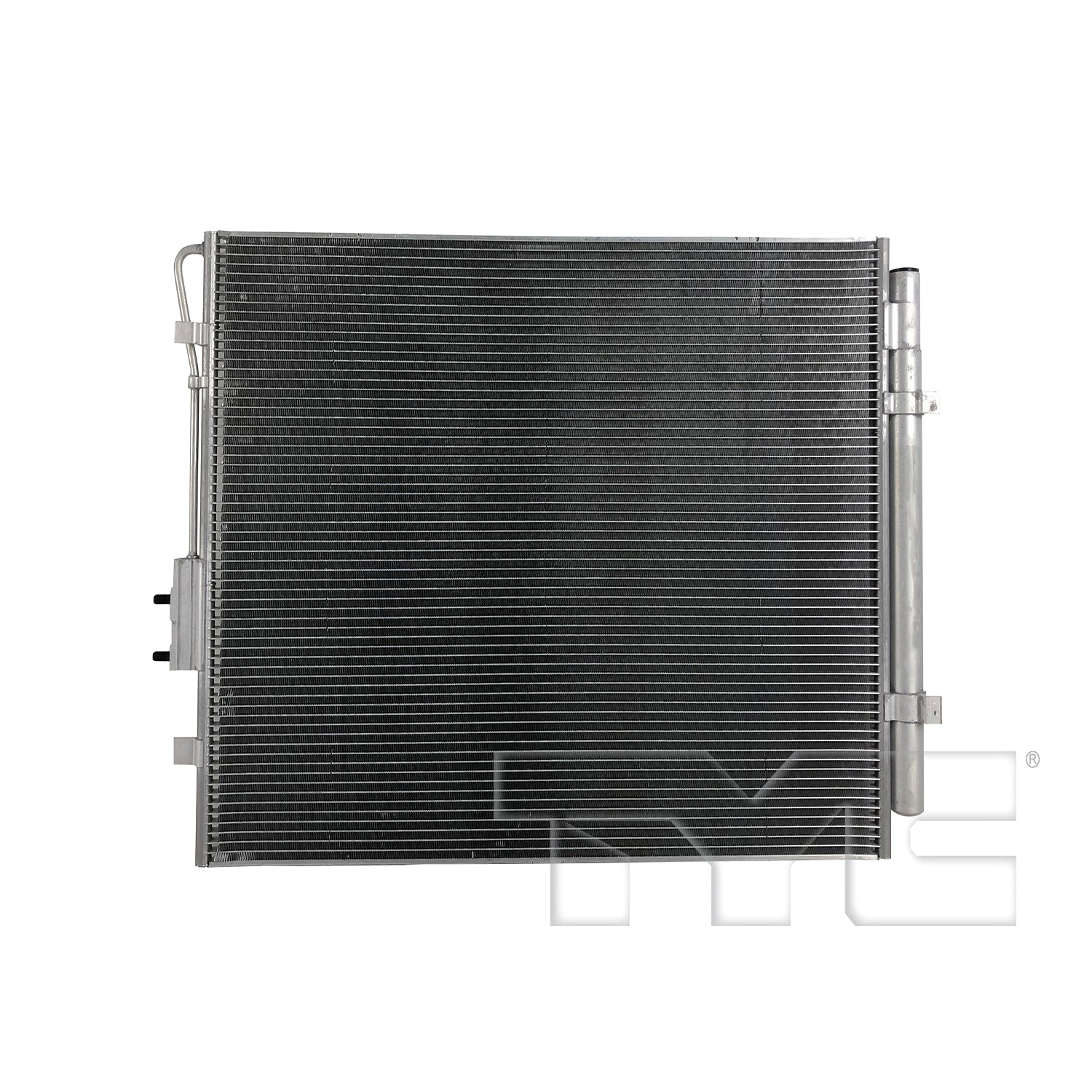 Hyundai A/C Condenser with OEM # 97606-S8600 TYC #  30214