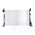 Fiat Radiator with OEM #  68202037AA TYC #  13513