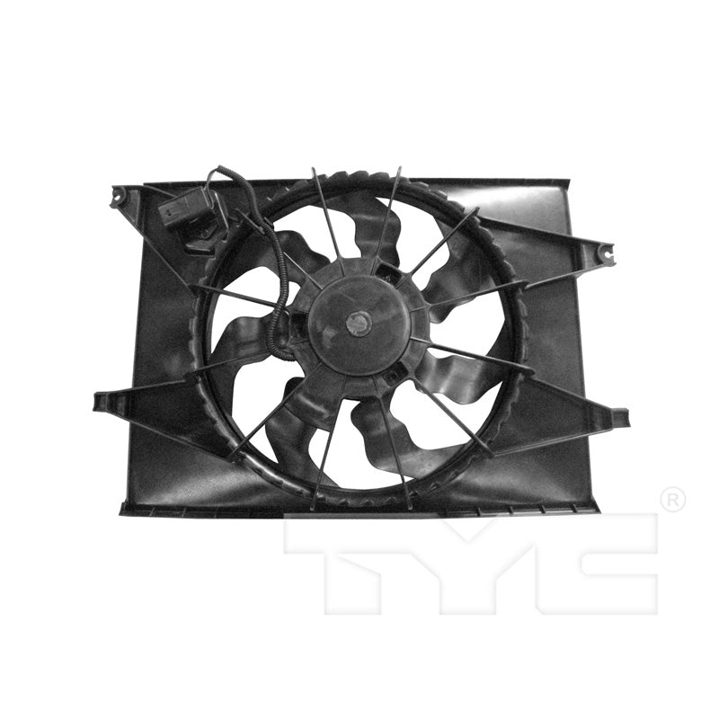 TYC Cooling Fan Assembly for Kia Soul 2010-2011 OEM # 25380-2K100