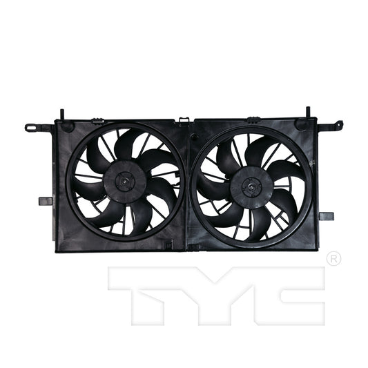 TYC Cooling Fan Assembly for Chevy Uplander 2005-2006 w/ Rear A/C OEM # 15816787