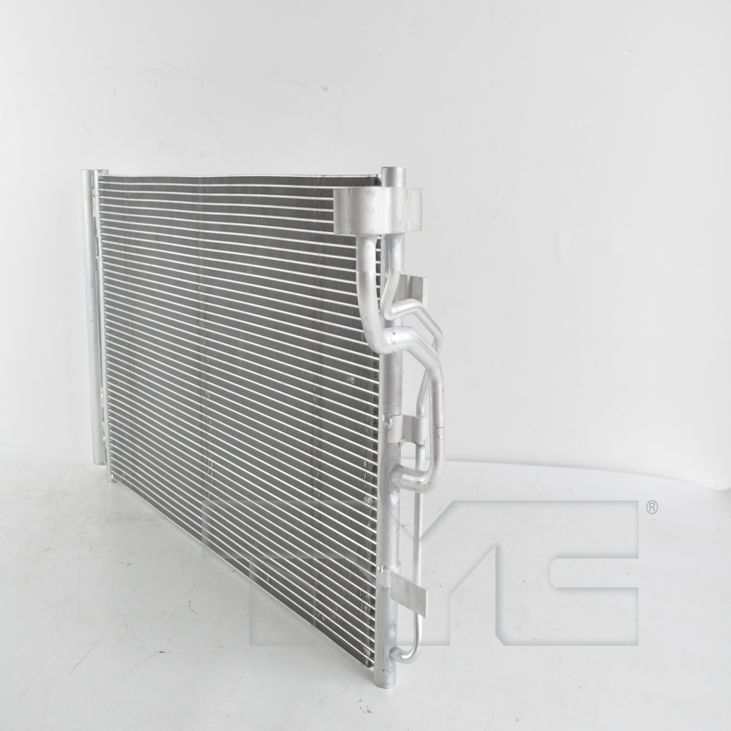 Hyundai A/C Condenser with OEM # 97606-F2200 TYC #  30075