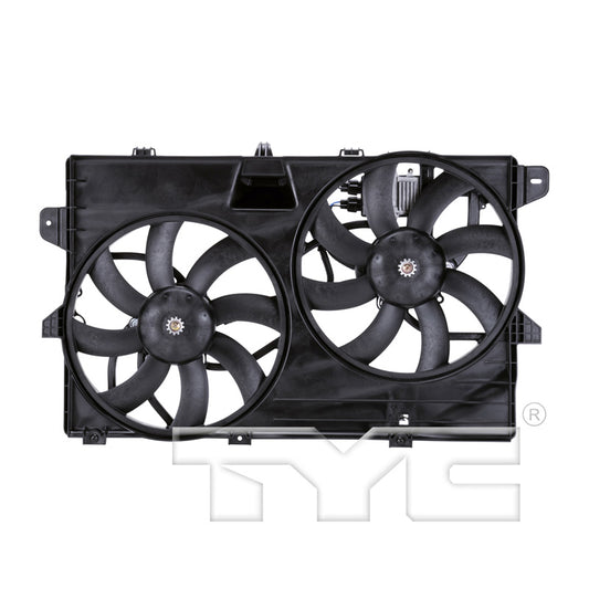 TYC Cooling Fan Assembly for Lincoln MKX 2007-2012 w Tow OEM # 7T4Z 8C607 B