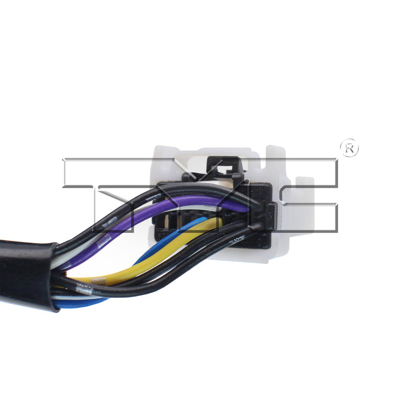Mitsubishi Driver Side Mirror with OEM #  7632B353 TYC #  6590152