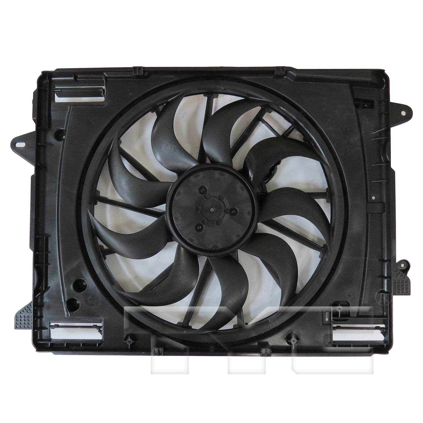 TYC Cooling Fan Assembly for Ford Maverick 2022 wo Tow OEM # LX6Z 8C607 A