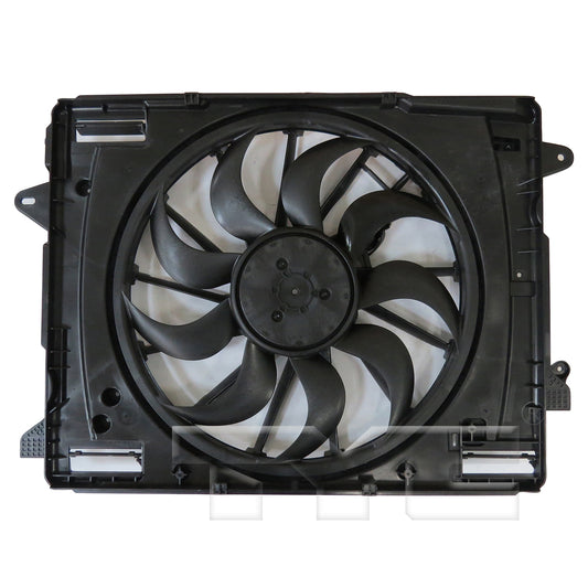 TYC Cooling Fan Assembly for Ford Maverick 2022 wo Tow OEM # LX6Z 8C607 A