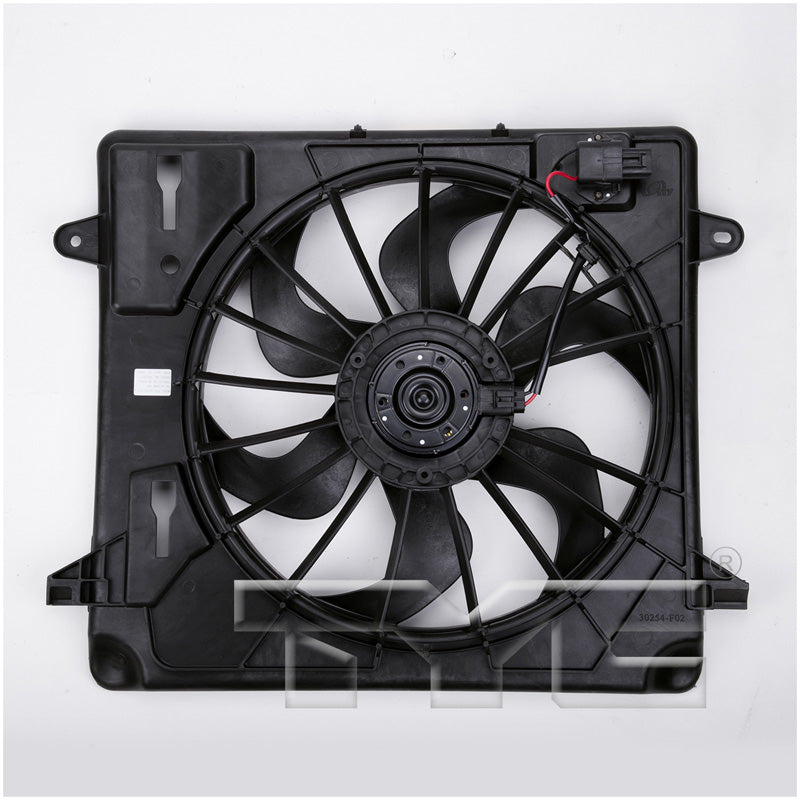 TYC Cooling Fan Assembly for Jeep Wrangler 2007-2011 OEM # 55056642AC