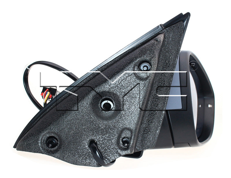 Volkswagen Driver Side Mirror with OEM #  5C6 857 521 TYC #  8610752