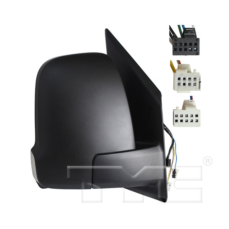 Mercedes-Benz Passenger Side Mirror with OEM #  910 811 10 00 TYC #  8420211