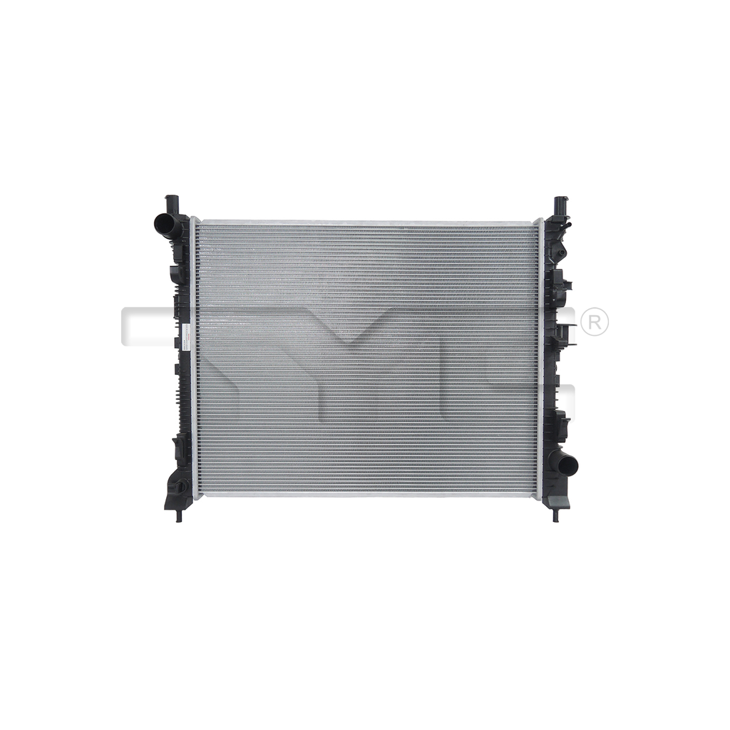 Dodge Radiator with OEM #  68480071AC TYC #  13924