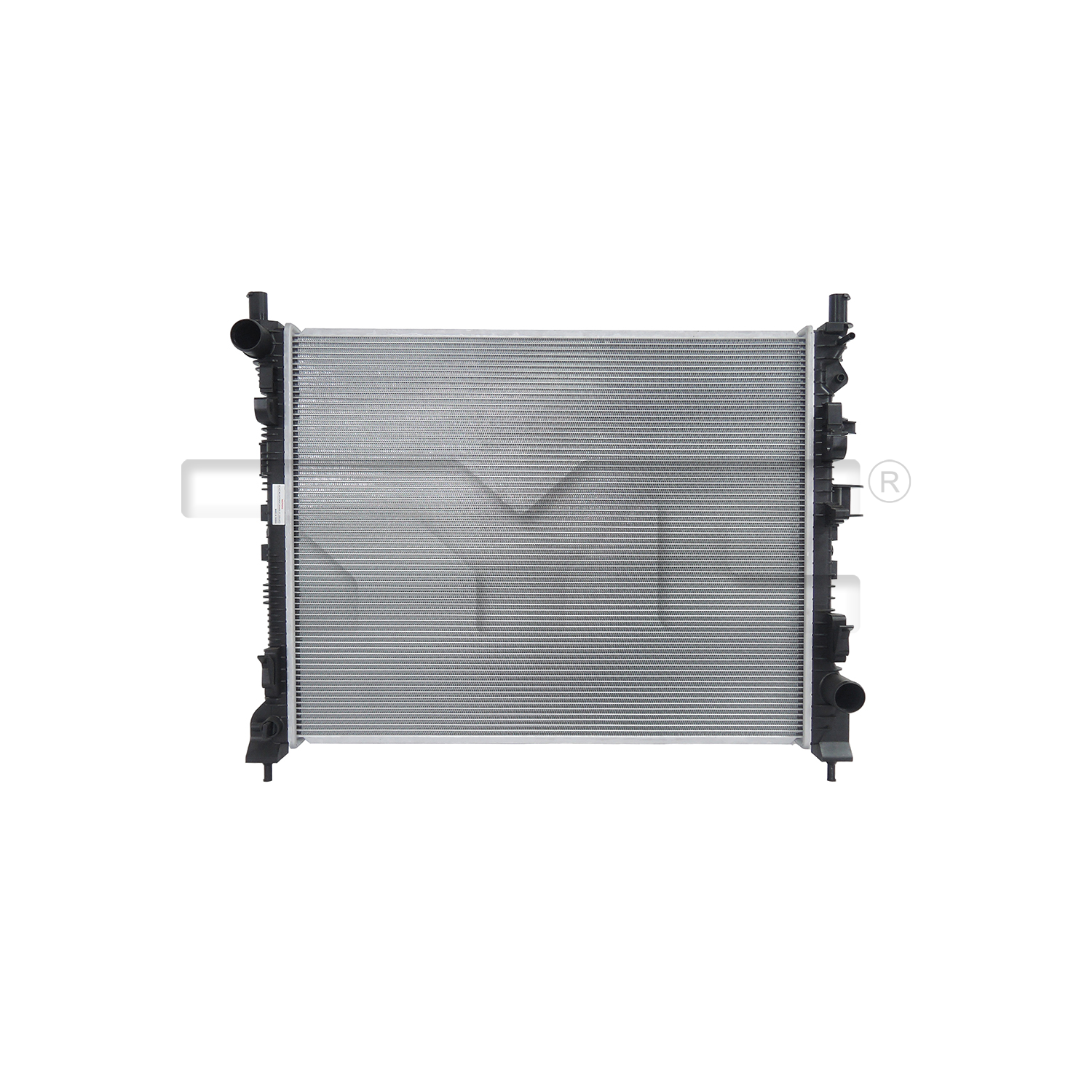 Dodge Radiator with OEM #  68480071AC TYC #  13924