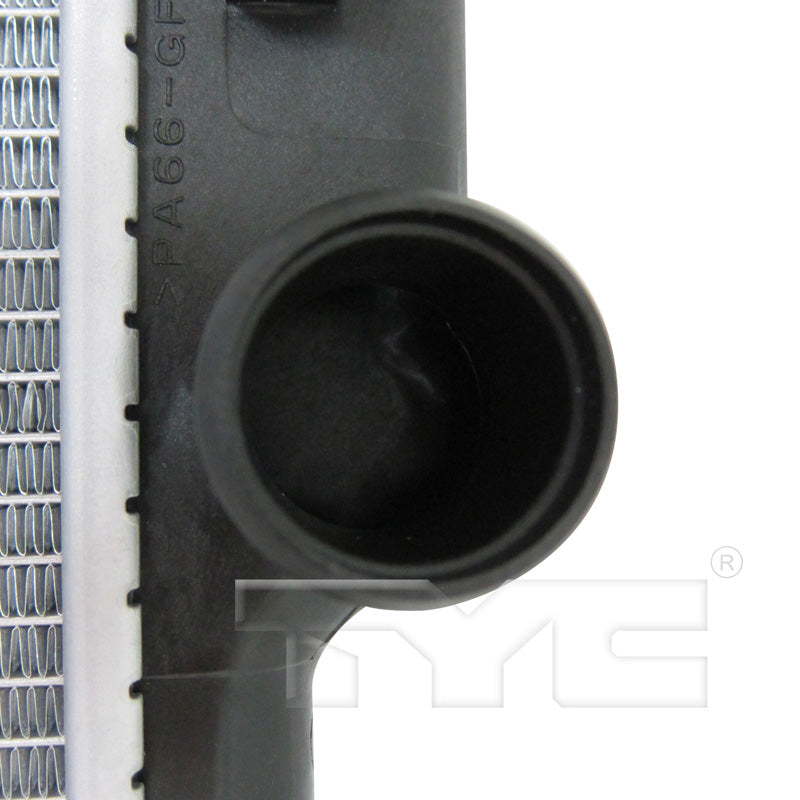 Subaru Radiator with OEM #  45111-AJ07A TYC #  13293