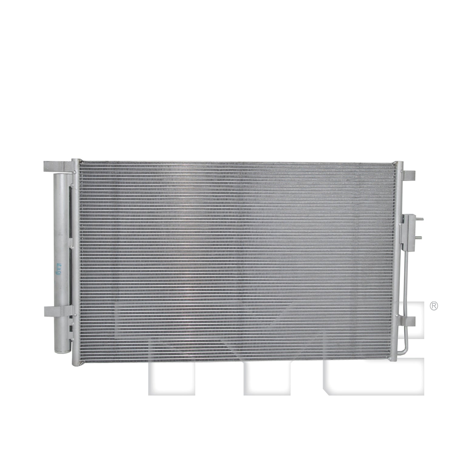Kia A/C Condenser with OEM # 97606 C5600 TYC #  30166