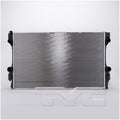 Porsche Radiator with OEM #  970 106 131 03 TYC #  13562