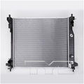 Cadillac Radiator with OEM #  23428314 TYC #  13241
