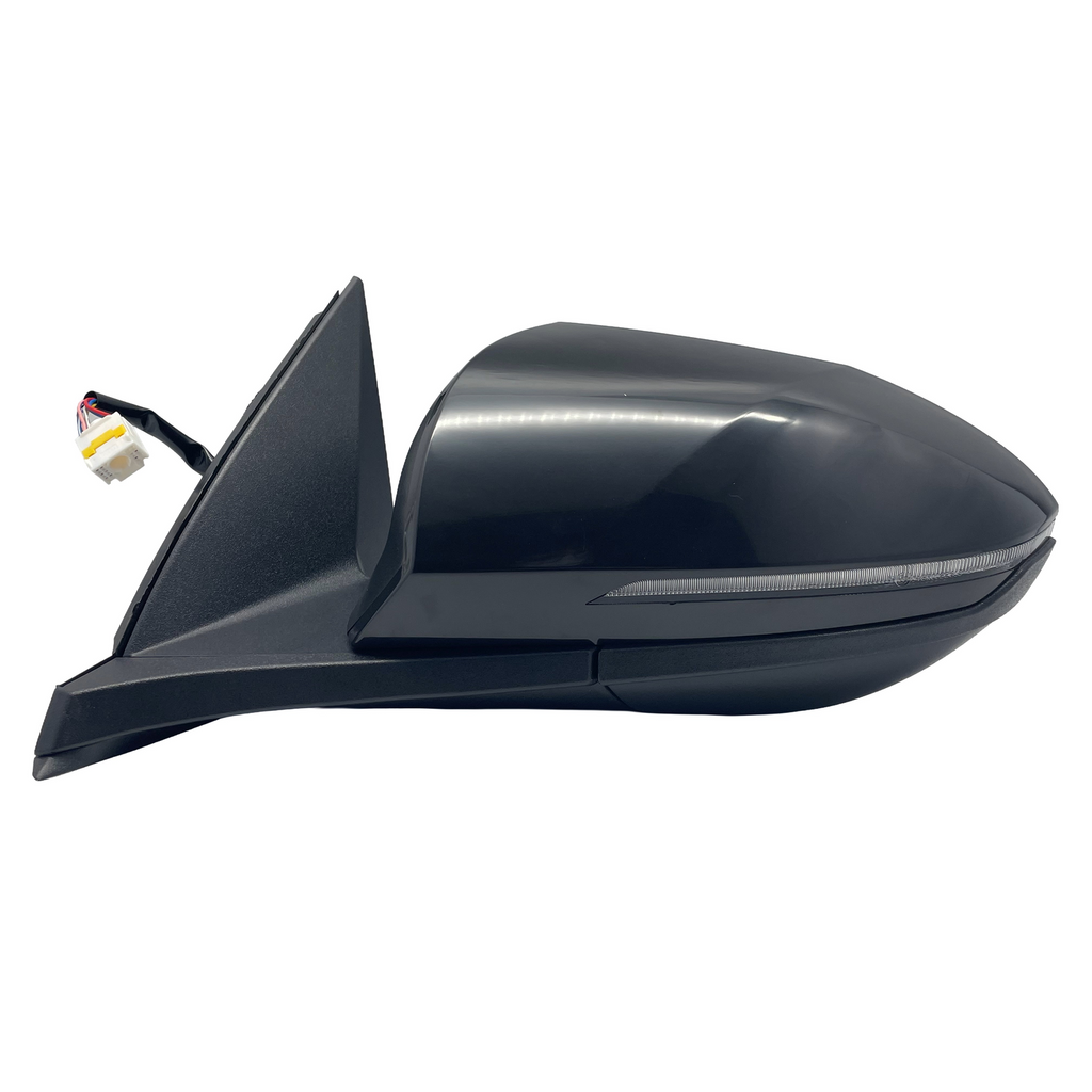 Hyundai Driver Side Mirror with OEM #  87610-CW070 TYC #  7740542