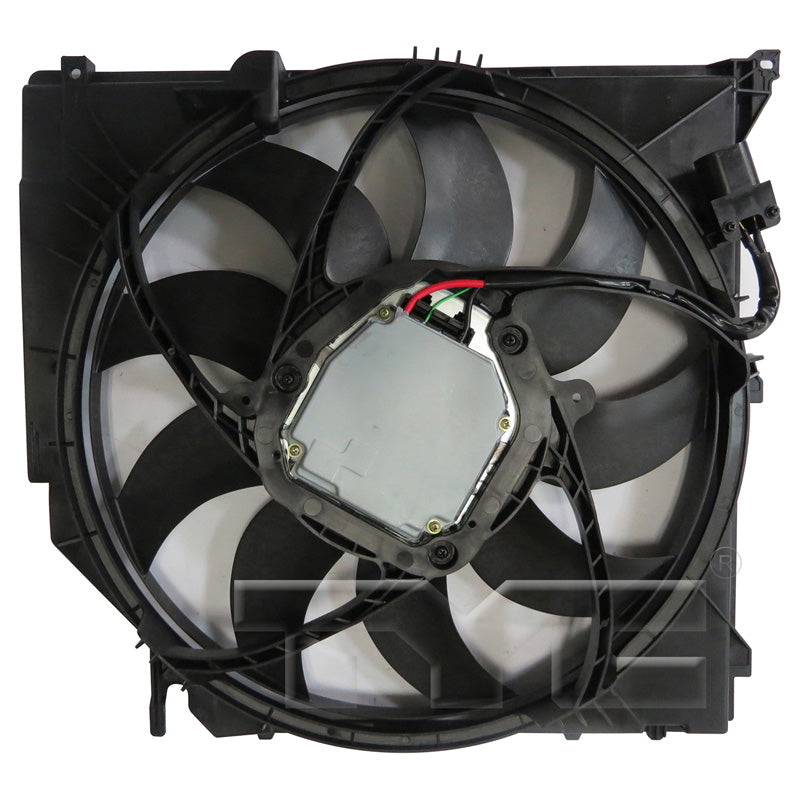 TYC Cooling Fan Assembly for BMW X3 2004-2010 600 WATT OEM # 17 11 3 415 181