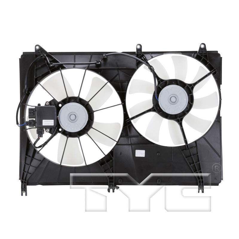 TYC Cooling Fan Assembly for Mitsubishi Endeavor 2004-2011 OEM # MR968066