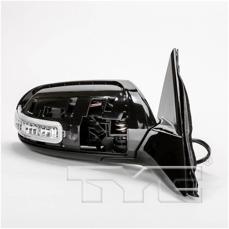 Nissan Passenger Side Mirror with OEM #  96301-9N83A TYC #  5710341
