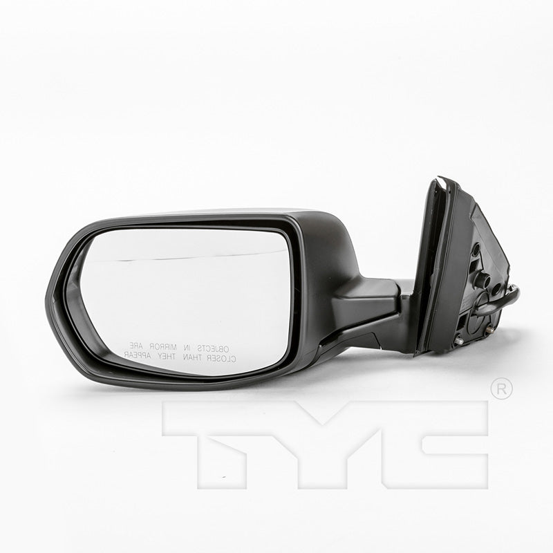 Honda Driver Side Mirror with OEM #  76250-SWA-A21ZC TYC #  4750342