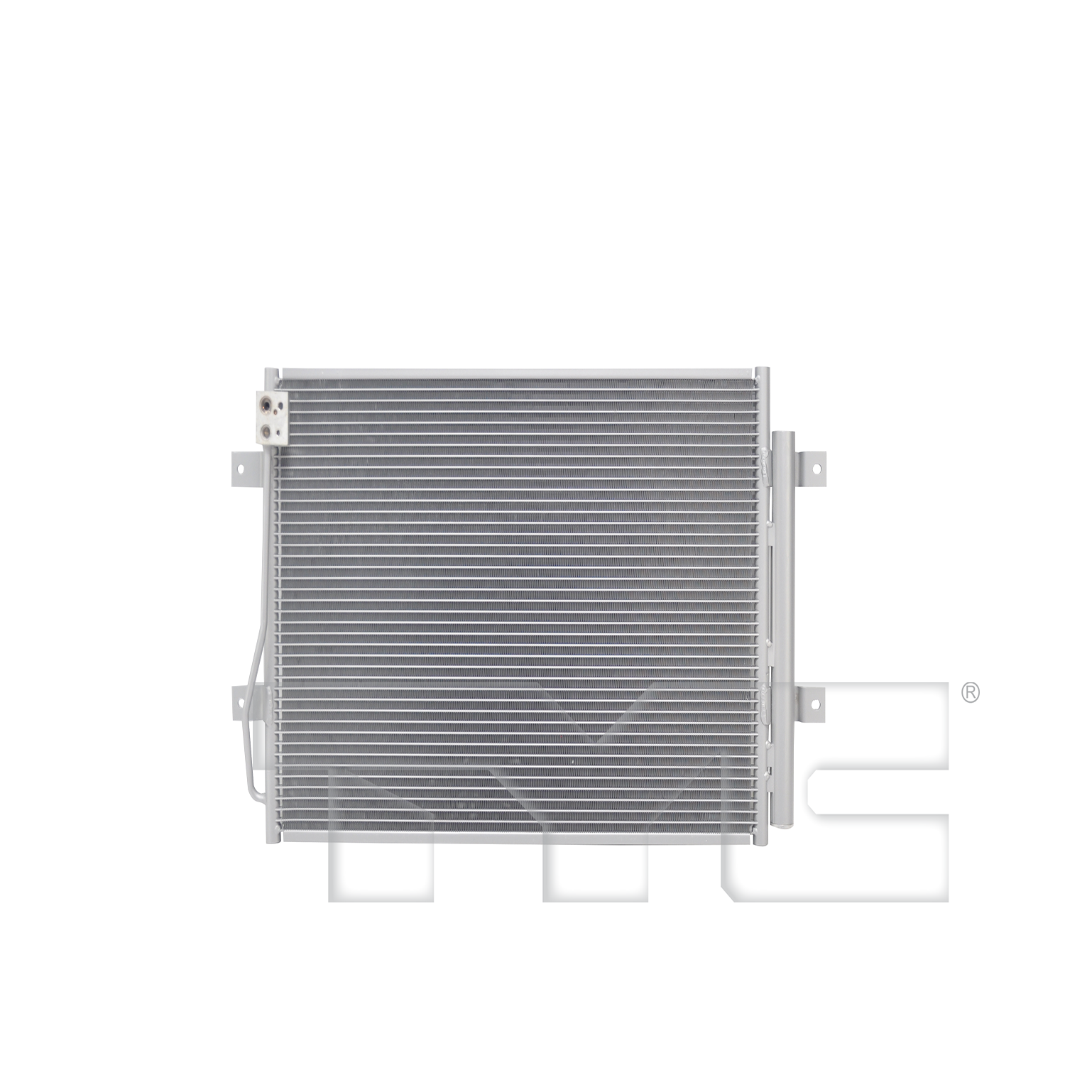 Hyundai A/C Condenser with OEM # 97606-BE000 TYC #  30275