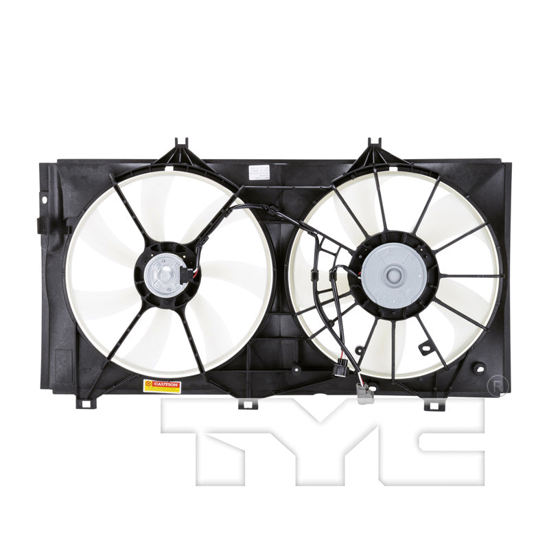 TYC Cooling Fan Assembly for Toyota Venza 2009-2015 w Tow OEM # 16361-AD020