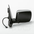 BMW Driver Side Mirror with OEM #  51 16 8 245 125 TYC #  8500432