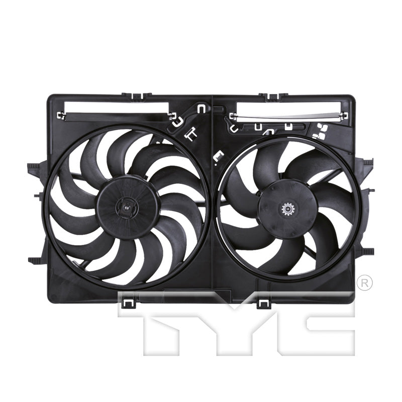 TYC Cooling Fan Assembly for Audi Q3 2015-2018 OEM # 8K0 121 207 A