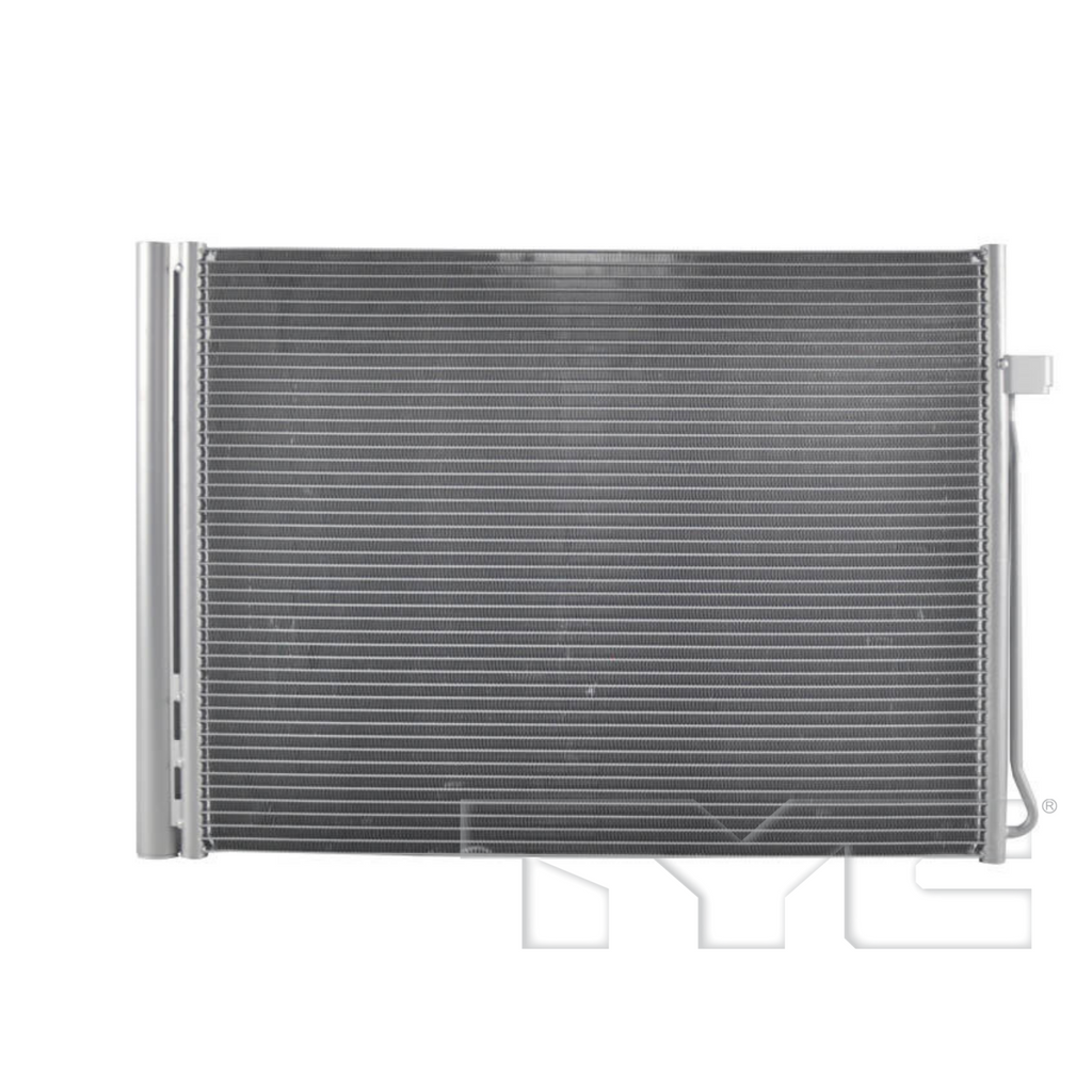 BMW A/C Condenser with OEM # 64 50 9 239 992 TYC #  3738