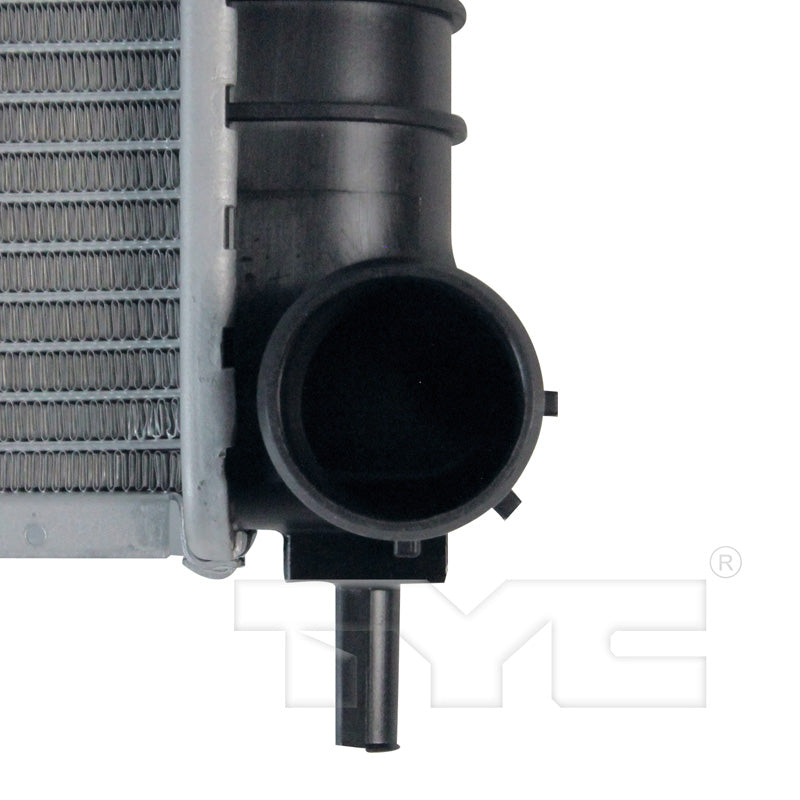 Jeep Radiator with OEM #  68020278AA TYC #  2975