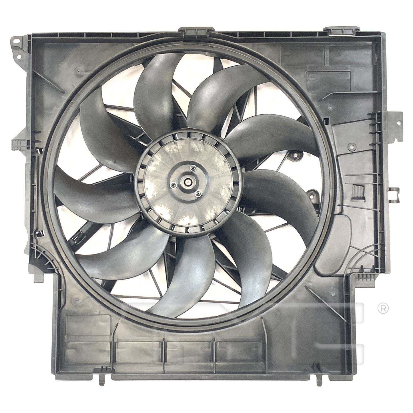TYC Cooling Fan Assembly for BMW X4 2015-2017 OEM # 17427560877