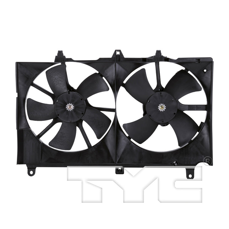 TYC Cooling Fan Assembly for Nissan 350Z 2003-2006 OEM # 21481-CD000