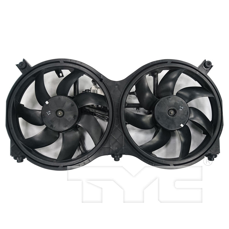 TYC Cooling Fan Assembly for INFINITI JX35 2013 OEM # 21481-3JA0E