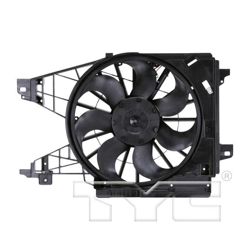 TYC Cooling Fan Assembly for Chevrolet Corvette 2005-2013 OEM # 15819952