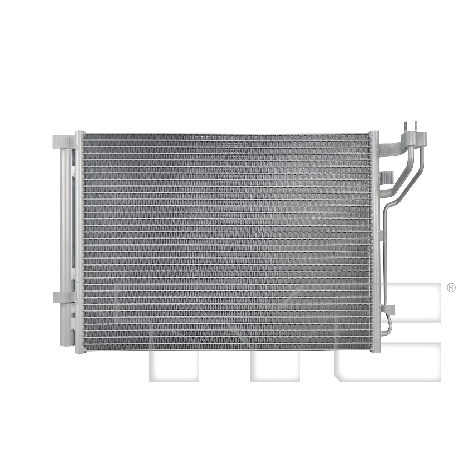 Hyundai A/C Condenser with OEM # 97606-L5000 TYC #  30224