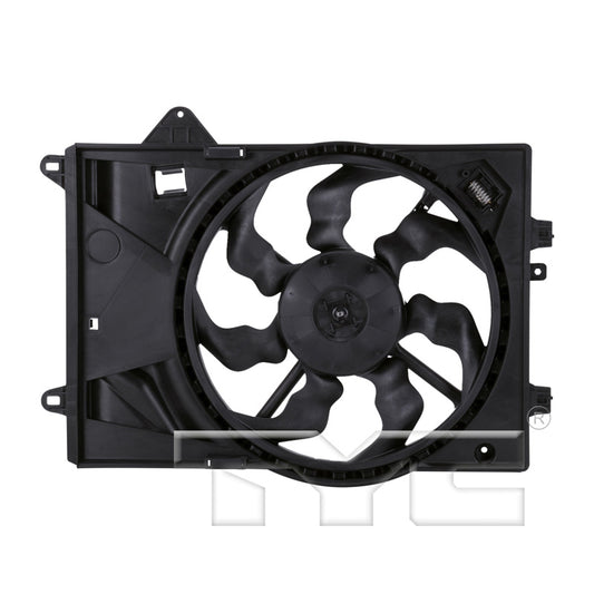 TYC Cooling Fan Assembly for Chevrolet Sonic 2012-2016 w/ A/C OEM # 94509632