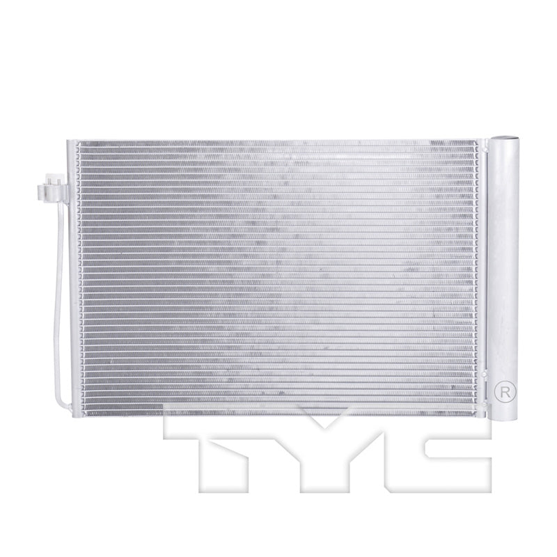 BMW A/C Condenser with OEM # 64 50 9 122 825 TYC #  3105