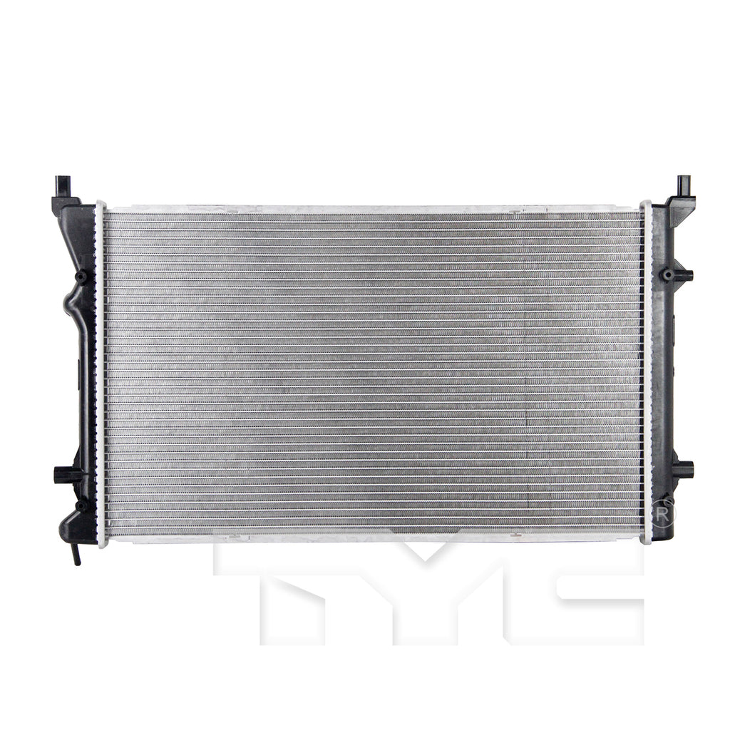 Volkswagen Radiator with OEM #  5C0 121 251 E TYC #  13215