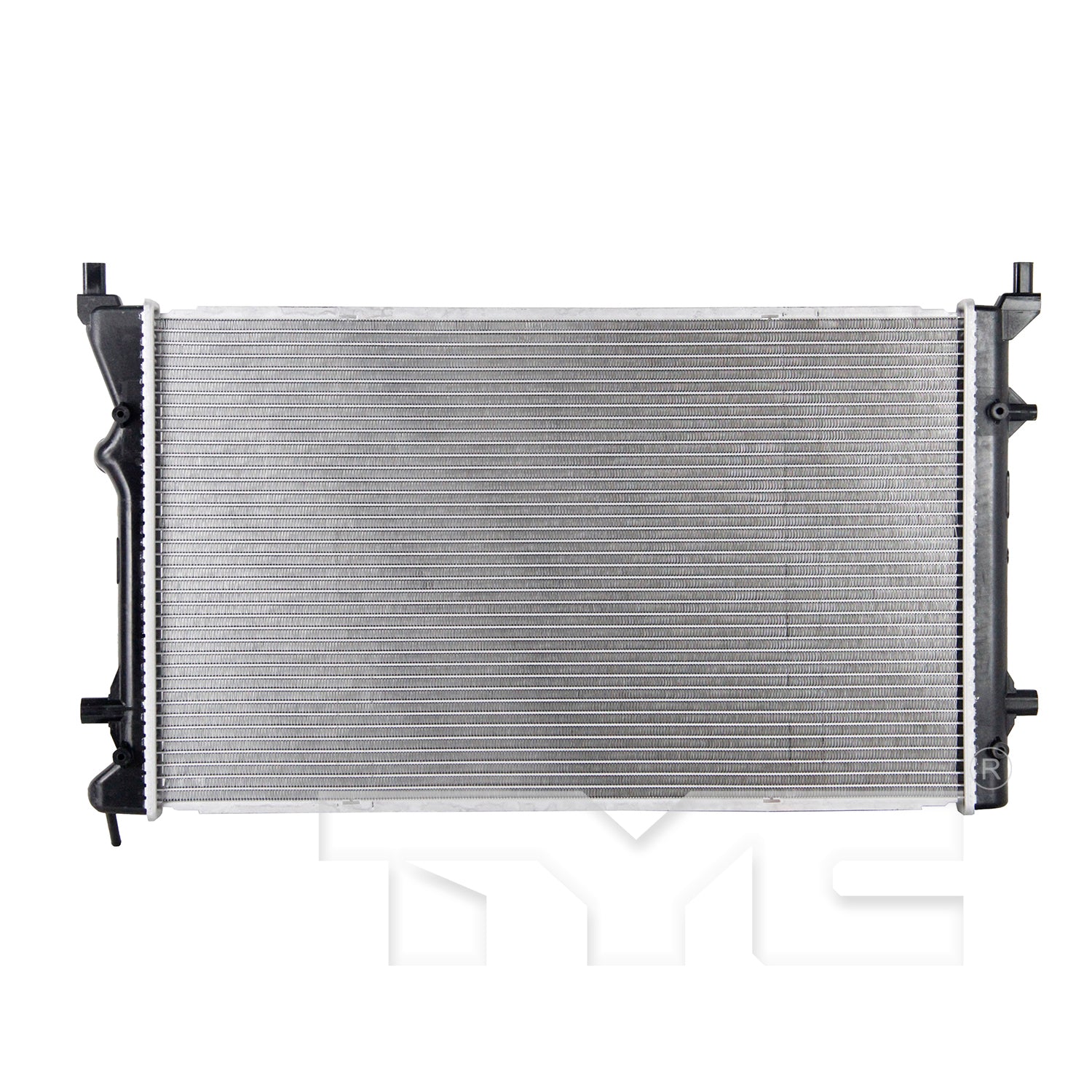 Volkswagen Radiator with OEM #  5C0 121 251 E TYC #  13215